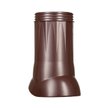Выход вентиляционный изолированный, D125/160 Brown