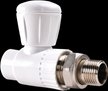 Кран полипропиленовый шаровый для радиатора наружная резьба d20х1/2"