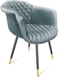 Стул кухонный Sheffilton SHT-ST31-С2/S95-1 микровелюр, голубой