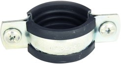 Хомут сантехнический оцинкованный 1" 31-35мм со шпилькой и дюбелем