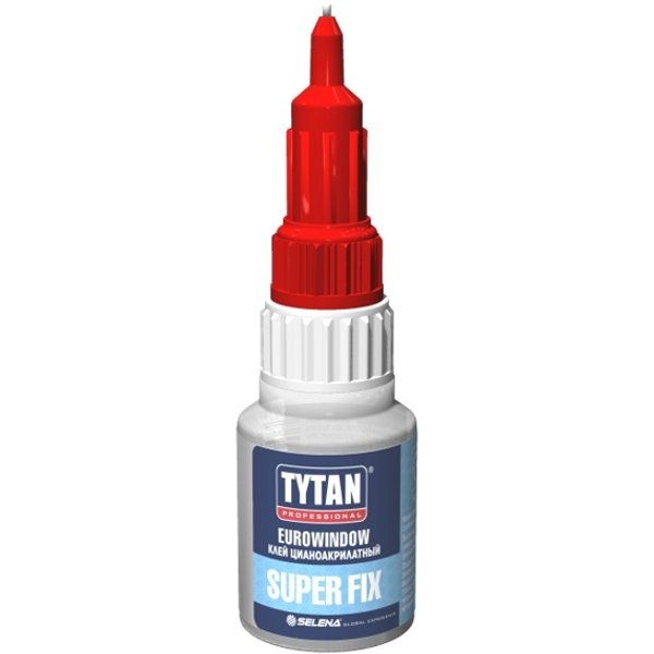 Клей цианоакрилатный Super Fix TYTAN Professional EUROWINDOW (20гр)
