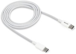 Кабель USB Type-C-Type-C белый 1м Walker