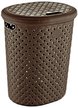 Корзина д/белья Plast Team/Nice&Price Рогожка 42л 41,5х33х51см ПП