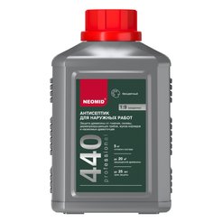 Антисептик для наружных работ NEOMID 440 концентрат 1:9 (0,5кг)