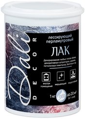 Лак лессирующий Dali Décor перламутровый Бесцветный (1кг)