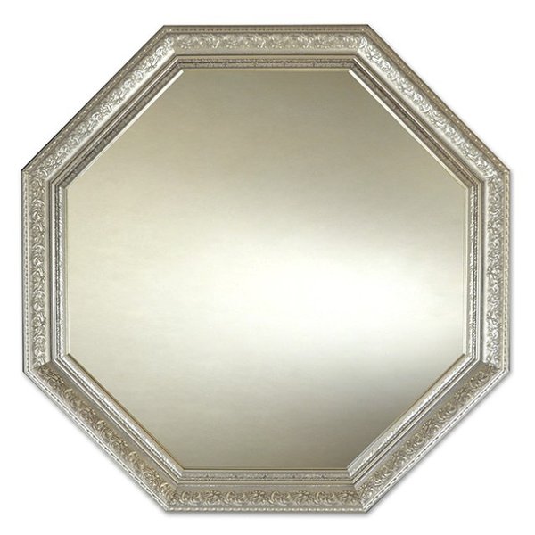 Зеркало Ретро 600х600 серебро