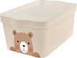 Ящик детский Lalababy Cute Bear 7,5л 32х21,1х14,1см полипропилен