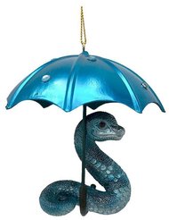 Украшение подвесное Magic Time Змея с зонтом 9,5х10х9,5см арт.92845