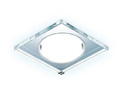 Светильник точечный встраиваемый AMBRELLA LIGHT G215 CL/CH/CLD GX53+3W хром/прозрачный 