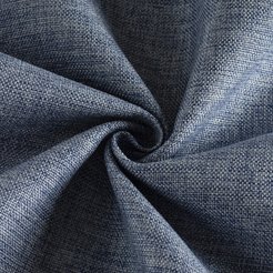 Ткань для портьер рогожка LOOKS 280см синий