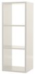 Стеллаж-куб 3 секции 1050х350х300мм ЛДСП Белый