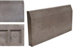 Бордюр полимерпесчаный 500х200х50мм коричневый