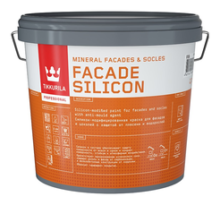 Краска фасадная Tikkurila/Tikkivala Facade Silicon глубокоматовая база А 2,7л