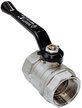Кран латунный полнопроходной BUGATTI Arizona 1 1/2" внутренняя резьба, ручка рычаг