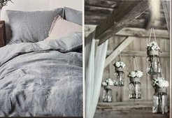 Комплект постельного белья евро Capriccio ЖАТКА silver, наволочки 2шт - 50х70 полисатин