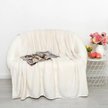 Плед микрофибра Plain кремовый 140х200