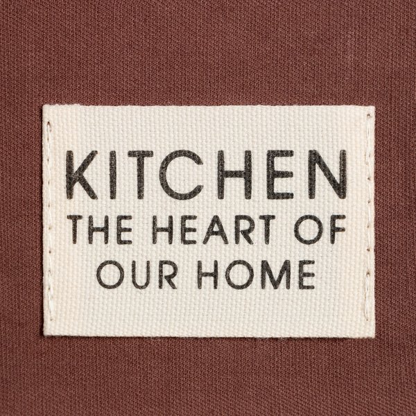 Полотенце кухонное Этель Kitchen 40х73 коричневый из саржи