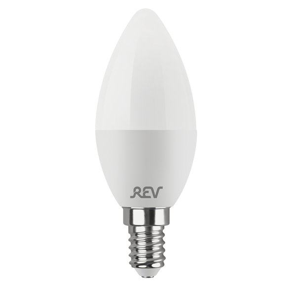Лампа светодиодная REV 9Вт Е14 4000К свет нейтральный белый