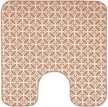 Коврик для туалета 50x52см 7069, 002-beige, ПВХ