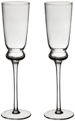 Набор бокалов д/шампанского Lefard Twist&Shine 210мл 2шт стекло