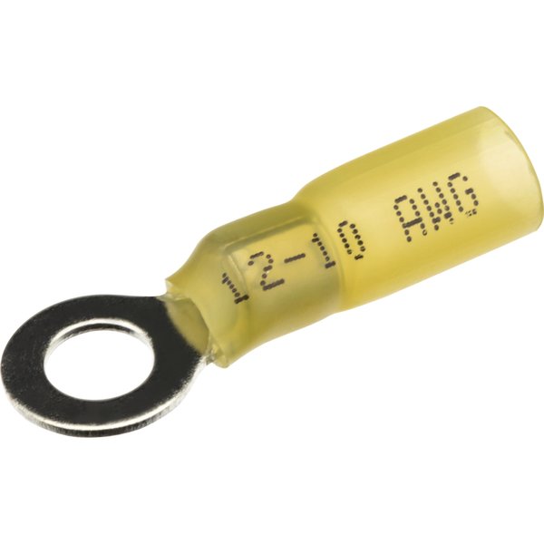 Наконечник НКИ duwi 6,0-6 кольцо 6мм² термоусадка желтый 10шт