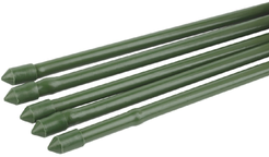 Опора для растений металл в пластике стиль бамбук 120cм  ø 11мм 5шт (набор 5 шт) Green Apple