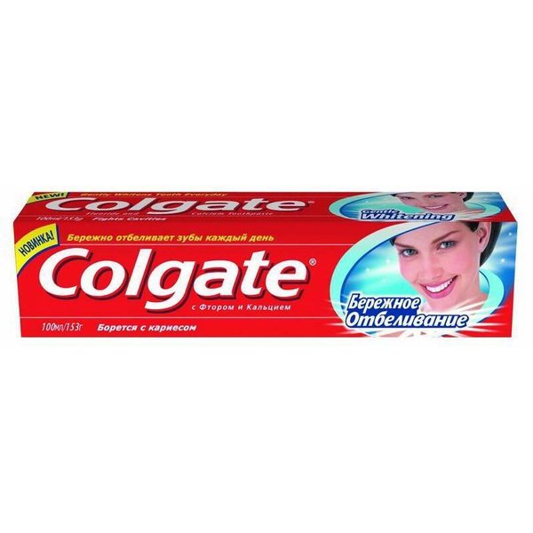 Паста зубная Colgate 100мл Бережное Отбеливание