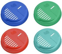 Крышка д/слива Мультидом 8,2см винтовая, пластик