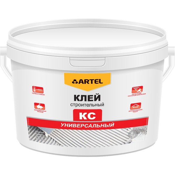Клей строительный КС ARTEL термостойкий (1,5кг)