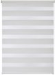 Штора рулонная день-ночь Qually 120х160см белая