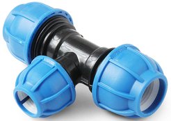 Тройник компрессионный ПНД Pro Aqua UNIO переходной d32/20/32мм