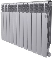 Радиатор биметаллический Royal Thermo Revolution Silver Satin 500х80 12 секций