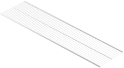 Полка сетчатая Larvij 120,6х30,6см белый