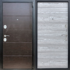 Дверь входная Белград вяз каног какао 960х2050мм правая