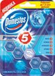 Блок гигиенический д/унитаза Domestos 55г Power 5 Cвежесть океана, дезинфицирующий