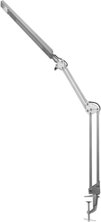 Светильник настольный на струбцине Camelion KD-821 C03 серебро LED 8Вт 230В 350ЛМ (2 уровня яркости)