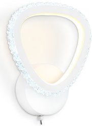 Светильник настенный светодиодный FA9557 WH белый 20W 6400K/3000K 220х250х70мм