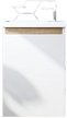 Тумба подвесная AM.PM X-Joy 45 см, M85A-FHX0451-WC0452WG с раковиной в комплекте