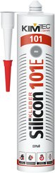 Герметик силиконовый универсальный 101Е KIM TEC серый (280мл)
