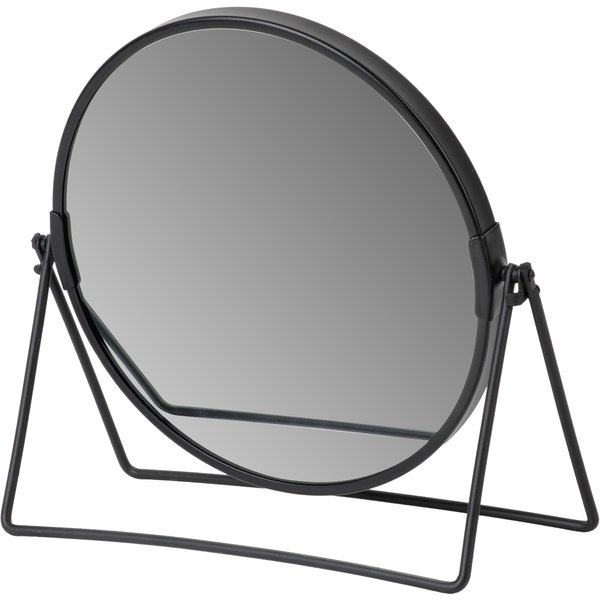 Зеркало косметическое MR1363A черное, металл