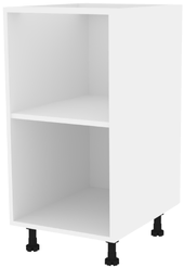 Корпус шкафа напольный для 1-го фасада Микс 40х82х51см Белый