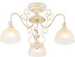 Люстра Ambrella light TR3055/3 BG/GD/FR бежевый/золото/белый матовый 3хE27