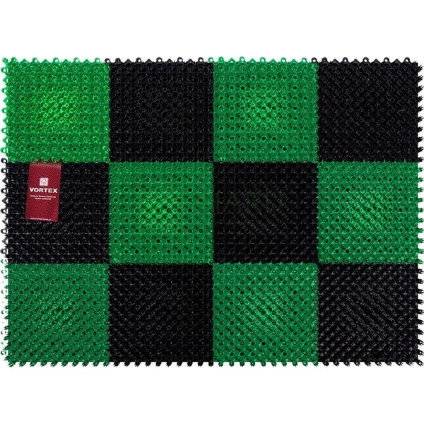 Коврик Травка Vortex 42x56см черно-зеленый