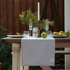Дорожка на стол Этель Kitchen 40х146см серый, хлопок