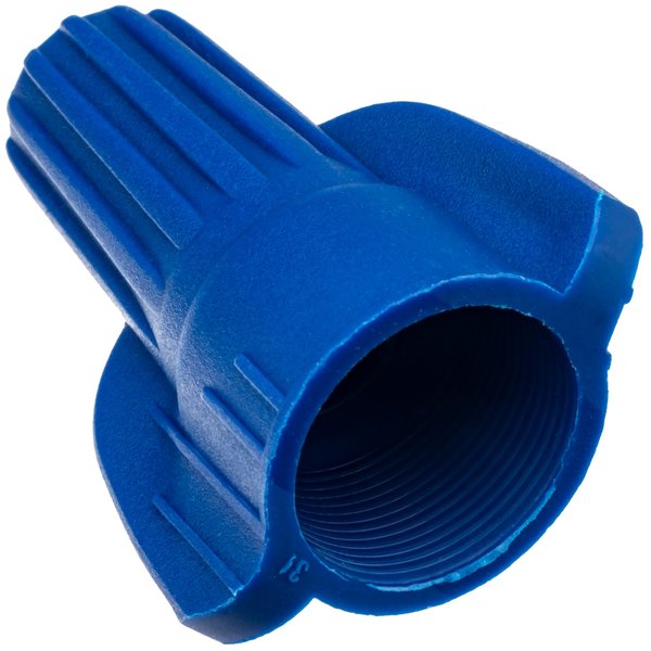 Зажим соединительный изолирующий СИЗ-Л-5 5-32мм² с лепестками duwi синий 10шт