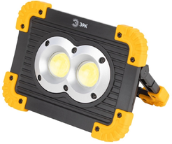 Прожектор светодиодный фонарь ЭРА Практик PA-803 аккумуляторный 10Вт COB+3Вт LED, 4 режима