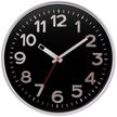 Часы настенные Troykatime d30,5см пластик черный