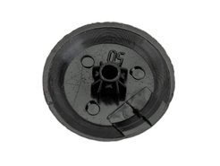 Заглушка на шуруп с крестообразным шлицем PZ 2 черный 50шт