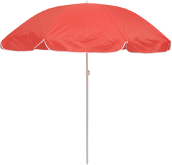 Зонт пляжный Иберия d2,0м, h2,0м, стойка d25мм, полиэстер 170г, красный, HT-BU81