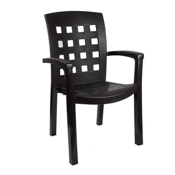 Кресло пластиковое Sanremo 50х60х92,5см коричневый